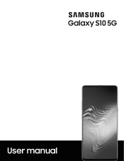Samsung Galaxy S10 5G T-Mobile User Manual
