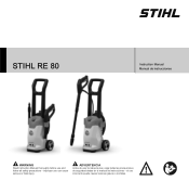 Stihl RE 80 Instruction Manual