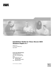 Cisco CSACSE-1111-K9 Installation Guide