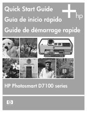 HP Photosmart D7100 Quick Start Guide