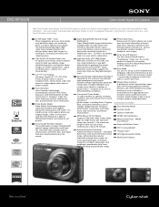 Sony DSC-W130/B Marketing Specifications (Black Model)