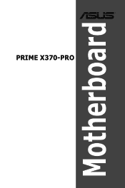Asus PRIME X370-PRO PRIME X370-PRO Users ManualEnglish