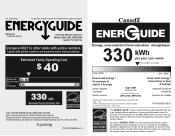 Jenn-Air JBRFR30IG Energy Guide