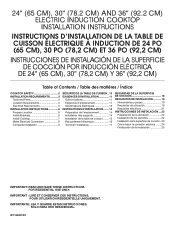 Whirlpool WCI55US4J Installation Instructions
