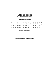 Alesis RA500 User Manual