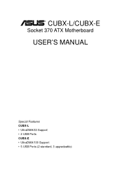 Asus CUBX-E CUBX-E User Manual