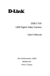 D-Link DSB-C100Clear Product Manual
