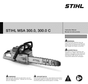 Stihl MSA 300 C-O Instruction Manual