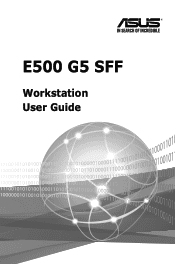 Asus E500 G5 SFF User Manual