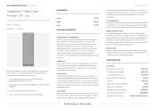 Fisher and Paykel RS2474F3LJ1 Quick Reference guide