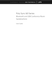 Plantronics Poly Sync 60 User Guide