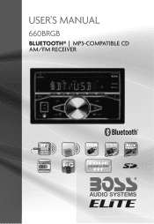 Boss Audio 660BRGB User Manual