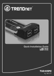 TRENDnet TU2-H4PC Quick Installation Guide