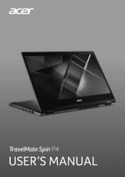 Acer TravelMate Spin P414RN-51 User Manual