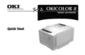 Oki OKICOLOR8n Quick Start Guide OKICOLOR 8 Series