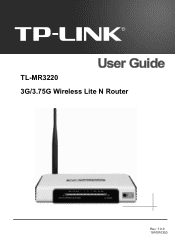 TP-Link TL-MR3220 User Guide