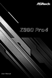ASRock Z390 Pro4 User Manual
