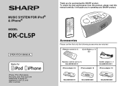 Sharp DK-CL5P DK-CL5P Operation Manual