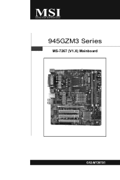 MSI 945Gzm3 User Guide