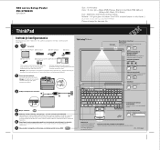 Lenovo ThinkPad R52 (Polish) Setup guide for the ThinkPad R52, 1 of 2