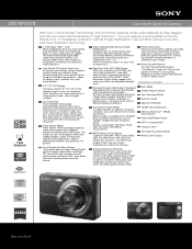 Sony DSC-W120/B Marketing Specifications (Black Model)