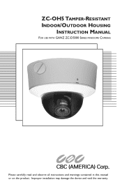 Ganz Security ZCOH5-DWN21NXA ZC-OH5 Manual