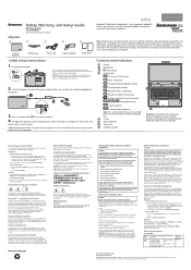 Lenovo M4400s Laptop Safety, Warranty, and Setup Guide - Lenovo M4400s