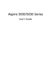 Acer Aspire 5030 User Manual