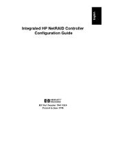 HP LH3000r Integrated HP NetRaid Controller Configuration Guide