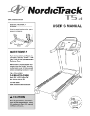 NordicTrack T5 Zi Treadmill Manual