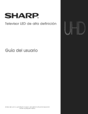 Sharp LC-50LBU711C Roku User Guide 19 0162 WEB V1 SP Final lr