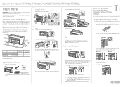 Epson SureColor T7770D Start Here - Installation Guide