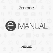 Asus ZenFone A450CG ZenFone A450CG English User manual