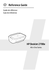 HP DeskJet 2700e Reference Guide