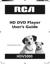 RCA HDV5000 User Manual - HDV5000
