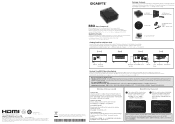 Gigabyte GB-BACE-3150-B1-BW User Manual
