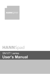 Hannspree SN10T1 User Manual