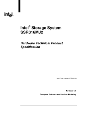 Intel SSR316MJ2 Product Specification