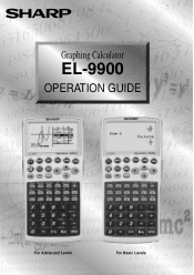 Sharp EL-9900 Operating Guide