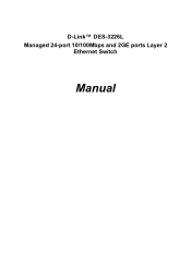 D-Link DES-3226L User Manual