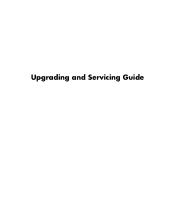 HP Pavilion t800 Upgrading and Servicing Guide