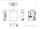 Sanyo PLV-HD100 Drawing (with Lens LNS-SO3)