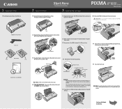 Canon PIXMA iP1600 iP1600 Easy Setup Instructions