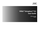 Dell VNXe3300 VNXe Unisphere CLI User Guide