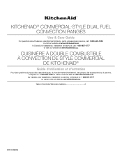 KitchenAid KFDC500JMB Owners Manual
