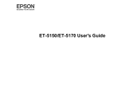 Epson ET-5150 Users Guide