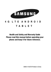 Samsung SM-T537R4 Legal Uscc Tab 4 Sm-t537r4 Kit Kat English Health And Safety Ver.kk_f1 (English(north America))