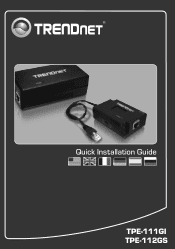 TRENDnet TPE-112GS Quick Installation Guide