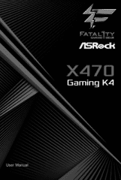 ASRock Fatal1ty X470 Gaming K4 User Manual