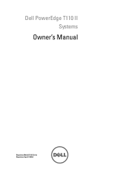 Dell PowerEdge T110 II Owner's Manual
